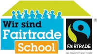 Logo Wir sind Fairtrade SchoolKLEIN